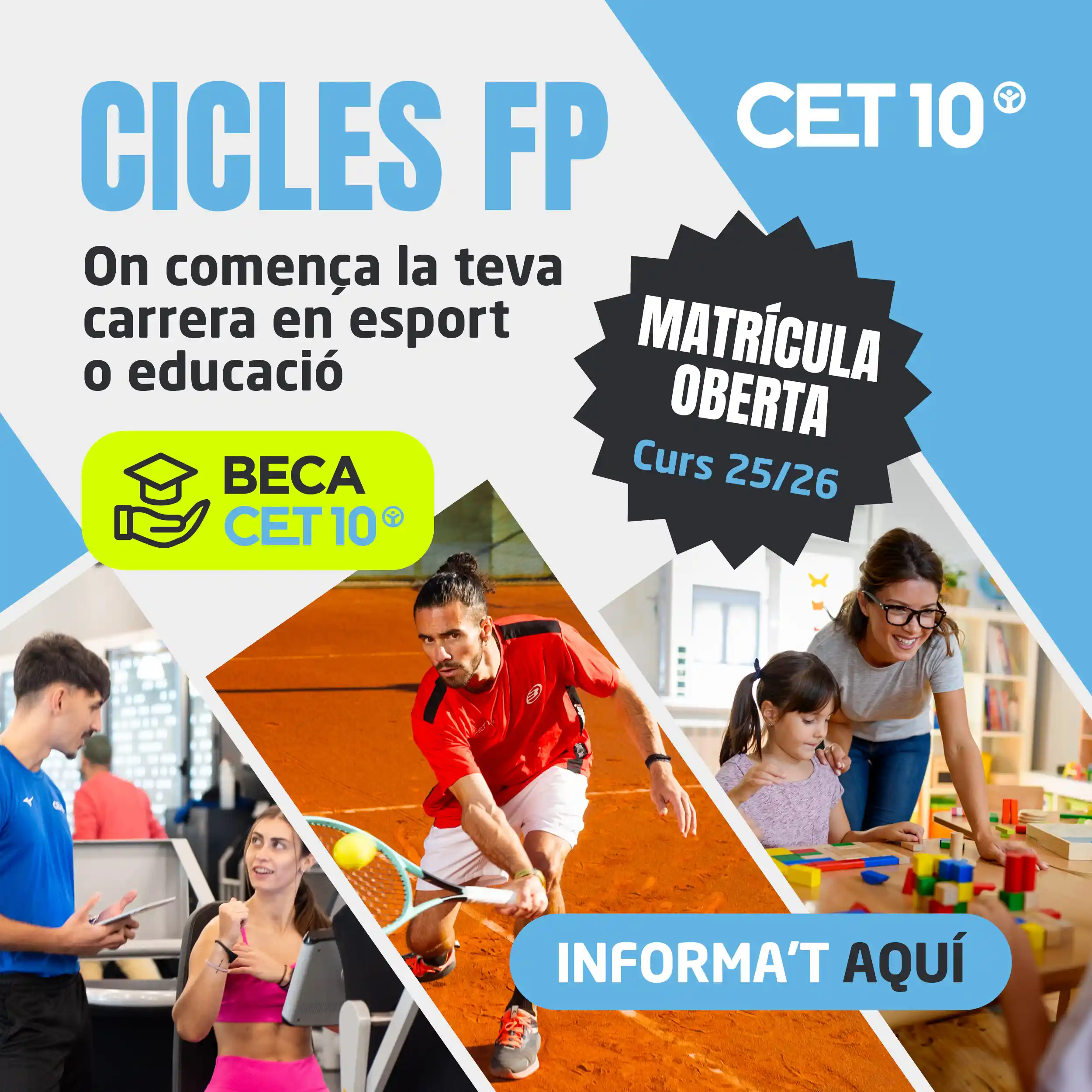 cicles esportius formatius FP barcelona cet10