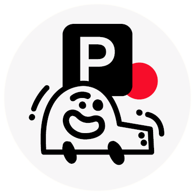 Picto de pàrquing per a clients
